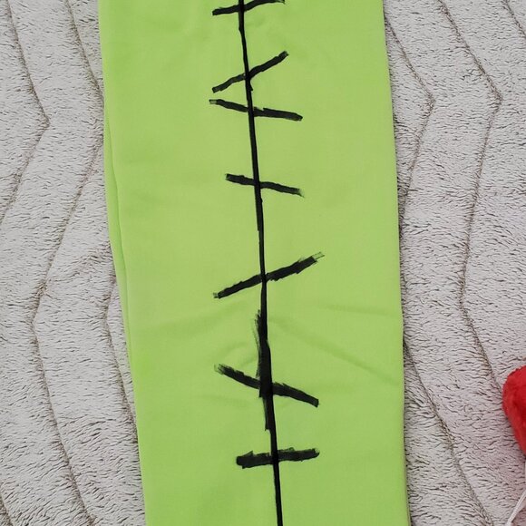 Oogie Boogie design Green Fleece Sweatsuit - Picture 7 of 8